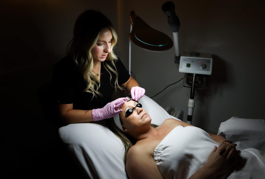 LED Light Therapy Treatment Advanced Facial Treatments